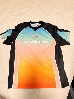 Casablanca Gradient Short Sleeve Tee - Multicolor